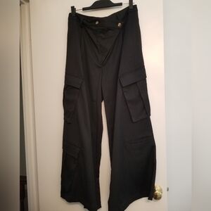 Karenbritchick Black Cargo Pants NWOT